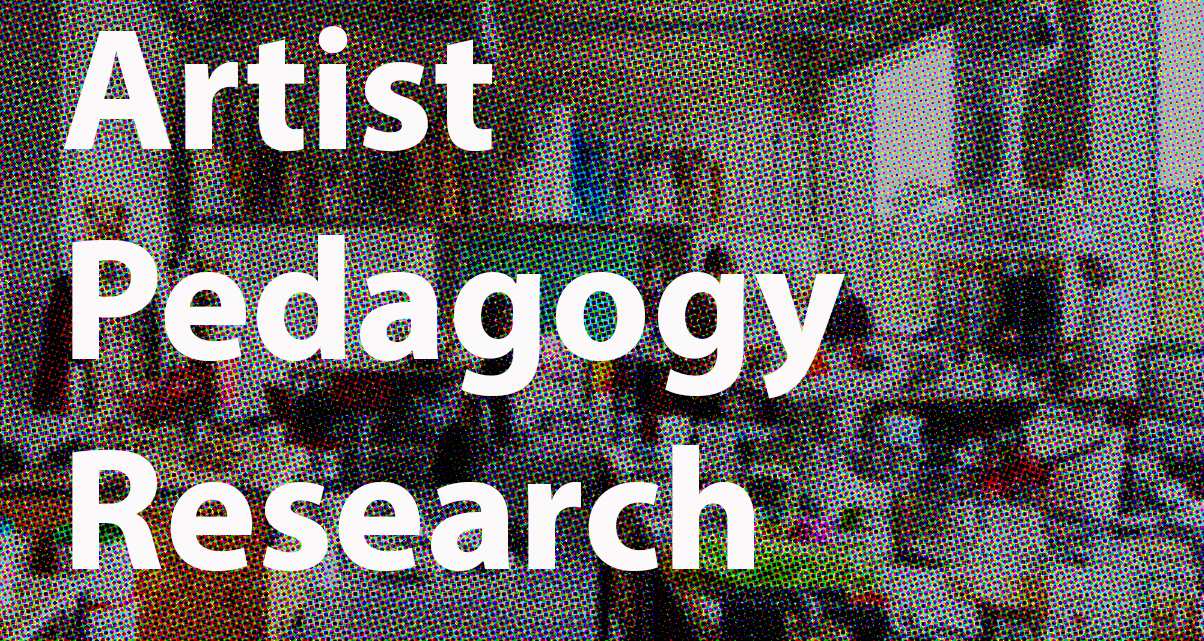 Artist Pedagogy Research Logo